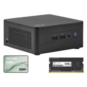 Kit / Mini PC NUC Barebone / Intel Core I3 /bluetooth / Incluye memoria 16GB / Incluye 512 SSD / No incluye sistema operativo