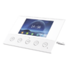 Monitor IP/SIP / Pantalla Capacitiva 4.3" / Wi-Fi 2.4 GHz / Audio HD Bidireccional / PoE / 8 Entradas de Alarma / RS485 / H.264 1080p