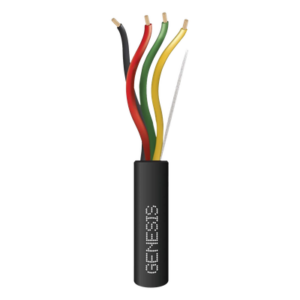 Cable FPL / 4x18 AWG / Carrete 305 m (1000 pies) / Direct Burial / Intemperie / Cobre Sólido