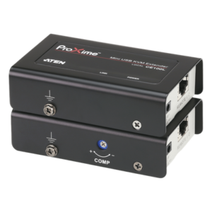 Extensor KVM USB / 1920 x 1200 @ 60 Hz / Hasta 100 m (328 ft) Cat 5e / Protección ESD 8kV/15kV / Ajuste Manual Deskew