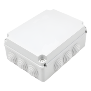 Caja Estanca de Derivación / PVC Autoextinguible Libre de Halógenos / 12 Entradas / IP55 / IK08 / 300x220x120 mm / -24°C a 60°C
