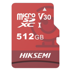 Tarjeta MicroSD / 512 GB / Lectura 95 MB/s / Escritura 60 MB/s / Clase 10 U3 / TLC NAND / Grabación 4K 24/7 / Resistente Agua y Golpes