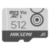 Tarjeta MicroSD / 512 GB / 100 MB/s Lectura / 85 MB/s Escritura / Clase 10 U3 V30 / TLC NAND / Videovigilancia Móvil 24/7 / -25°C a 85°C