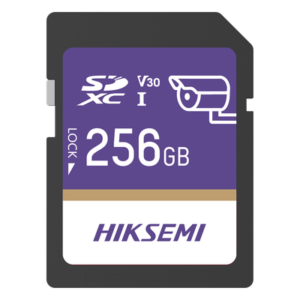 Tarjeta SD / 256 GB / 100 MB/s Lectura / 90 MB/s Escritura / Clase 10 U3 V30 / 3D TLC NAND / Videovigilancia 24/7