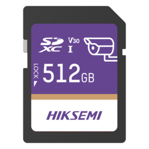 Tarjeta SD / 512 GB / 100 MB/s Lectura / 90 MB/s Escritura / Clase 10 U3 V30 / 3D TLC NAND / −25°C a 85°C (−13°F a 185°F)