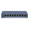 Switch PoE+ Monitoreable / 8 Puertos 10/100 Mbps / 1 Puerto Gigabit Uplink / 60 W / Alcance Extendido 300 m (984.3 ft) / Gestión en Nube
