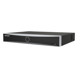 NVR IP / 32 Canales / 12 Megapixel (4K) / AcuSense con IA / Reconocimiento Facial / 2 Bahías HDD hasta 16 TB / HDMI 4K / Sin PoE