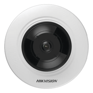 Mini Cámara Fisheye IP / 5 Megapixel / Panorámica 180°-360° / IR 8 m (26.2 ft) / Audio Integrado / PoE / Alarmas I/O