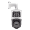 PTZ IP TandemVu / 4 Megapixel PTZ + 6 Megapixel Panorámica / Zoom Óptico 25x / IR 100 m (328.1 ft) / WDR 120 dB / PoE+ / IP66