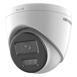 Cámara Turret IP / 8 Megapixel (4K) / Dual Light 30 m (98.4 ft) / Lente 2.8 mm / 113° HFOV / AcuSense Lite / IP67 / PoE