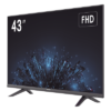 Monitor LED / 43 pulgadas Full HD 1920x1080 / Uso 24-7 / Contraste 4000:1 / HDMI VGA USB / VESA 200x200 / Bocinas 10W x2