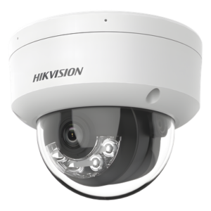 Cámara Domo IP / 6 Megapixel / Dual Light 30 m (98.4 ft) IR + 20 m (65.6 ft) Luz Blanca / Lente 2.8 mm / 105° / AcuSense Lite / IP67 / PoE
