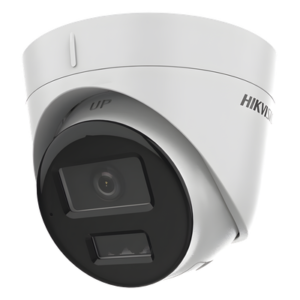 Cámara Turret IP / 2 Megapixel / Dual Light IR 30 m (98.4 ft) + Luz Blanca 20 m (65.6 ft) / Lente 2.8 mm / 103° / Audio Integrado / IP67 / PoE