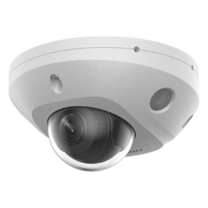 Mini Domo IP / 4 Megapixel / Dual Light 30 m (98.4 ft) / WDR 120 dB / IP67 / PoE / MicroSD 512 GB