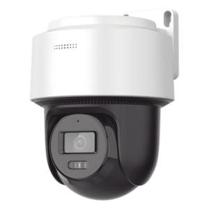 Cámara Domo PT IP / 4 Megapixel / Lente 4 mm / Dual Light 30 m (98.4 ft) / Autoseguimiento Humanos / PoE+ / Audio Bidireccional / IP66