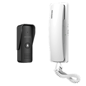 Kit de Audioportero Analógico / 2 Hilos Calibre 18 / 2 Relevadores Independientes / Ajuste de Volumen y Tonos / IP55