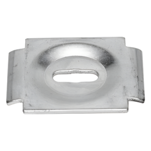 Suspensión Central para Charola / 100 mm de Ancho / Varilla Roscada 5/16 mm / Acero al Carbón Rolado en Frío / Acabado Electro Zinc