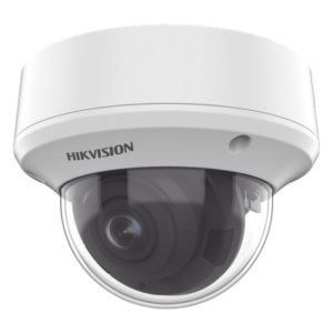 Domo TURBOHD 5 Megapixel / Lente Motorizado 2.7 - 13.5 mm / IR EXIR 40 mts (131 ft) / TVI-AHD-CVI-CVBS / IK10 / IP67 / dWDR / 12 Vcc / 24 VCA