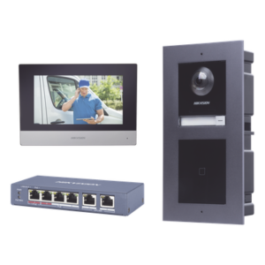 Videoportero IP / 2 Megapixel / 7 Frentes de Calle / 2 Salidas Relé / IR Oculto 3 m (9.8 ft) / PoE 802.3af / IP65